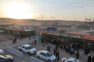 در مسیر عشق حسینی؛ موکب شرکت برق منطقه‌ای غرب در خدمت زائران اربعین در کرمانشاه