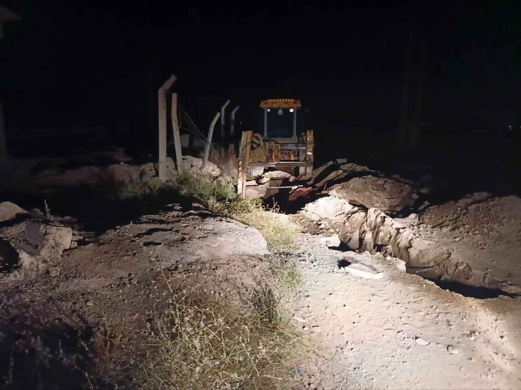 رفع قطعی آب روستای حیدرآباد خوی با تلاش شبانه‌روزی اکیپ اتفاقات آبفا
