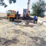 رفع مشکل کم آبی ۵۰۰ مشترک روستای شاداب نیشابور با احیای چاه آب شرب