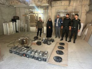 شناسایی و جمع آوری 10دستگاه ماینر غیرمجاز در شهرستان پردیس