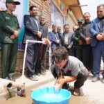 طرح آبرسانی به روستای غلام ویس بهره برداری شد