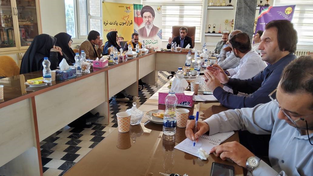 برگزاری نشست خبری مدیرعامل شرکت توزیع نیروی برق استان اردبیل در پارس‌آباد