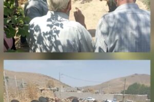 انسداد ۷ حلقه چاه غیرمجاز در روستای باروت آغاجی زنجان