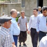 بازدید مدیرعامل شرکت توزیع نیروی برق جنوب استان کرمان از روستاهای منطقه بحرآسمان