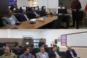 بازدید معاون هماهنگی توزیع شرکت توانیر از مراکز دیسپاچینگ و پایش برق بوشهر