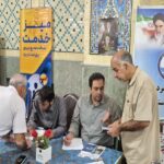 در هفته دولت، آبفای بهاباد در چهار میز خدمت، پاسخگوی مطالبات مردم بود