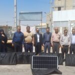 واگذاری ۷۰ دستگاه سامانه خورشیدی به عشایر شهرستان خنج در استان فارس