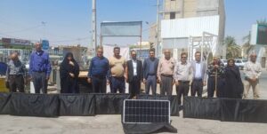 واگذاری ۷۰ دستگاه سامانه خورشیدی به عشایر شهرستان خنج در استان فارس