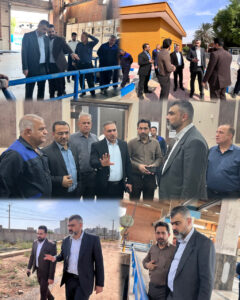 بازدید-مدیرعامل-آبفا-اهواز-از-تصفیهخانه