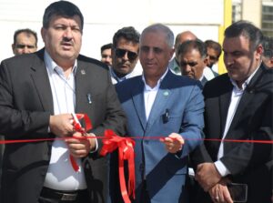 آئین افتتاح بهره‌برداری از طرح تقویت ناوگان خودرویی و تأمین برق اضطراری برق جنوب کرمان با اعتبار ۴ هزار و ۸۰۰ میلیارد ریال