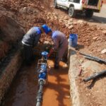 ارتقای پایداری شبکه توزیع آب در روستای «دوآب ویرانه» کیلان با نصب شیر فشارشکن