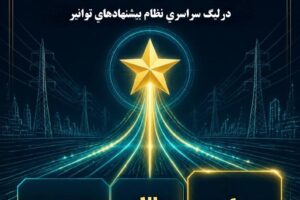 افتخار آفرینی کارکنان شرکت توزیع نیروی برق جنوب کرمان در سومین لیگ سراسری نظام پیشنهادهای توانیر