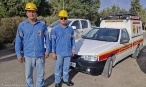حضور همکاران برق بخش بهارستان در مانور و آیین گرامیداشت روز ملی مدیریت بحران