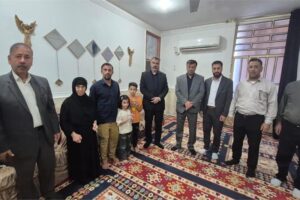 دیدار-مدیرعامل-آبفا-اهواز-با-خانواده