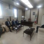 دیدار مدیرعامل شرکت آب و فاضلاب خوی با معاون برنامه‌ریزی و توسعه فرماندار و بخشدار مرکزی