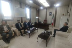 دیدار مدیرعامل شرکت آب و فاضلاب خوی با معاون برنامه‌ریزی و توسعه فرماندار و بخشدار مرکزی
