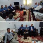 دیدار مدیرعامل و مدیران شرکت توزیع نیروی برق استان بوشهر با خانواده شهید علیباش ماهینی
