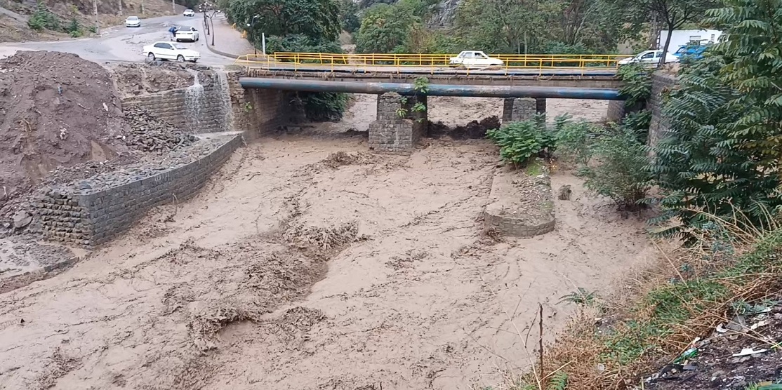 سیلاب در رودخانه‌های بالهارود و دره‌رود به ترتیب با دبی ۵۰ و ۸۰ مترمکعب در ثانیه برآورد شد