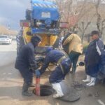 شستشو و لایروبی 230 کیلومتر شبکه فاضلاب خراسان شمالی در نیمه نخست سال 1405