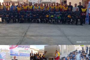 برگزاری صبحگاه پدافند غیرعامل در شرکت توزیع نیروی برق استان بوشهر
