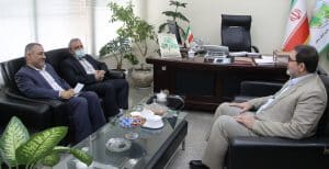 دیدار مدیرعامل شرکت برق منطقه ای سمنان با مدیر کل منابع طبیعی و آبخیزداری استان سمنان