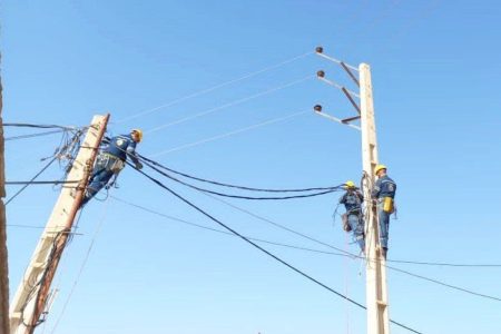 بهسازی تاسیسات توزیع برق شهرستان سمنان در قالب اقدام فراگیر