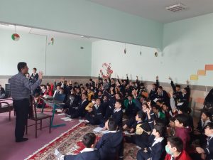 آموزش و فرهنگ سازی و مدیریت بهینه برق در مدارس گرمسار