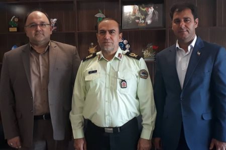 مهندس آرش آریانژاد با سردار علی آزادی دیدار کرد