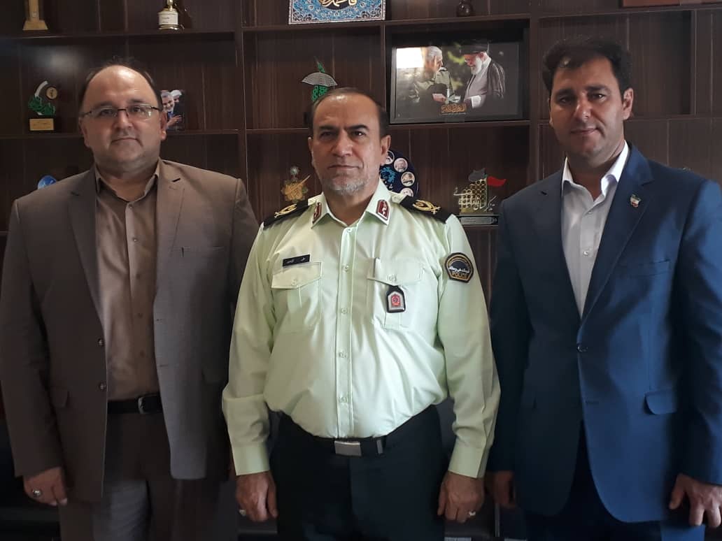 مهندس آرش آریانژاد با سردار علی آزادی دیدار کرد