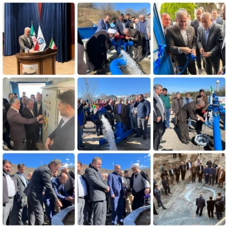 آغاز عملیات اجرایی ۴۳ پروژه آب و فاضلاب در مازندران
