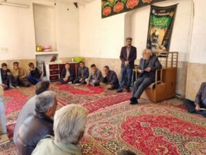 نماینده مجلس در جلسه بررسی مشکلات آب شهرستان راور حضور پیدا کرد.
