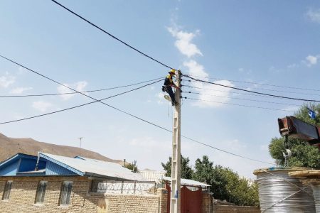 طرح تبدیل شبکه فشارضعیف سیمی 17 روستای شهرستان شاهرود به کابل خودنگهدار