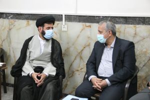 دیدار مدیرعامل شرکت برق منطقه ای سمنان با امام جمعه گرمسار