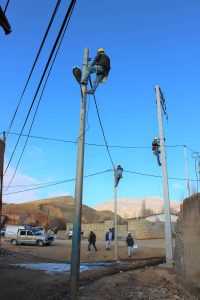 17 روستای محروم خراسان شمالی برق دار شدند