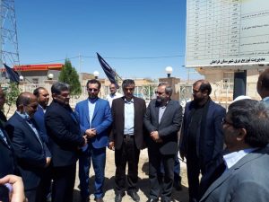 بهره برداری از شبکه توزیع برق ۱۷روستای فراهان همزمان با هفته دولت