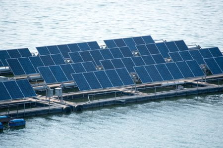 floating solar power in iran