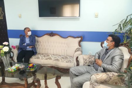 دیدار مدیرعامل شرکت توزیع نیروی برق شمال استان با رئیس جدیددانشگاه علوم پزشکی کرمان