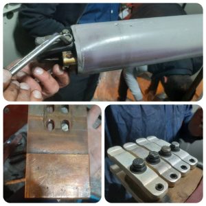 تعمیرات اساسی فیدرهای ورودی و کوپلینگ ایستگاه انتقال برق امیر کبیر شیراز
