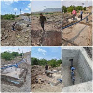 ساکنین روستای گوراندشت شهرستان بافت از نعمت آب شرب پایدار بهره مند شدند
