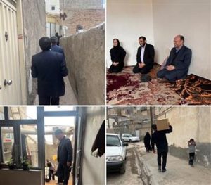 دیدار مدیر عامل برق تبریز با مددجویان كمیته امام