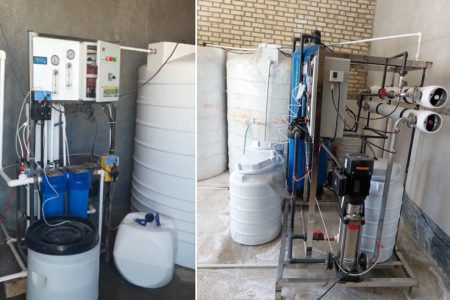 نصب ۸ دستگاه آب شیرین کن در روستاهای شهرستان اراک