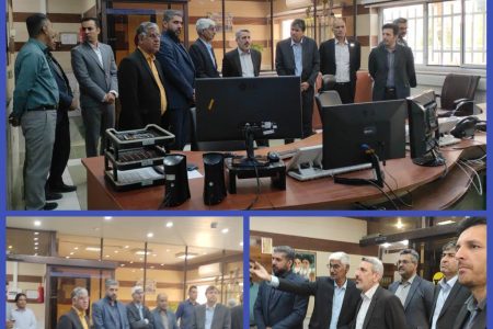 بازدید معاون تحقیقات و منابع انسانی شرکت توانیر از مرکز دیسپاچینگ شرکت برق منطقه‌ای سیستان و بلوچستان