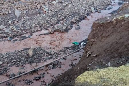 خسارت سیلاب به تاسیسات آب و فاضلاب شهرستان خوی