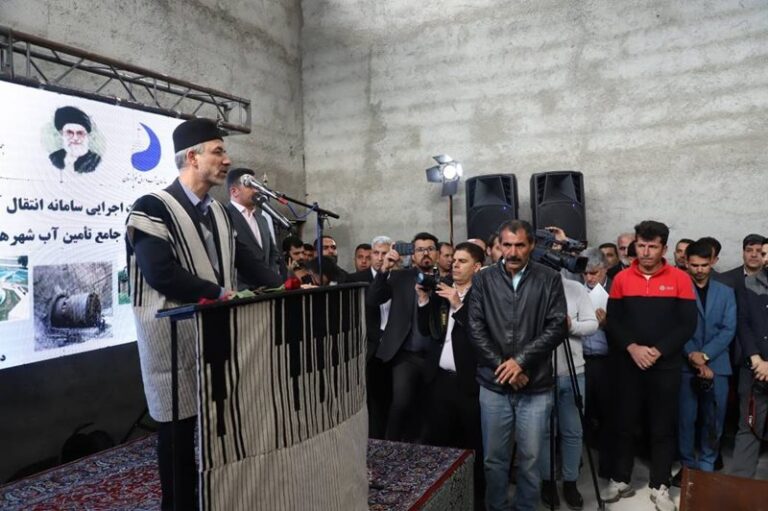 طرح آبرسانی فدک برای تامین آب سالم و پایدار خوزستان