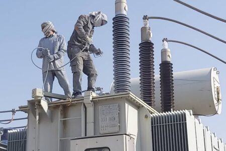 پوشش عایقی ۶ پست سیار برق منطقه‌ای خوزستان