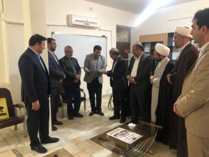 با حضور امام جمعه و بخشدار کشکوئیه آقای محسن بواسحاق به عنوان رئیس جدید اداره برق این بخش معرفی شد