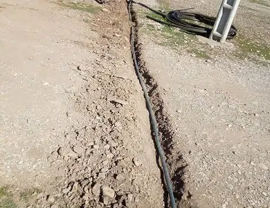 اجرای ۴۰۰ متر شبکه توزیع آب در شهرستان چوار