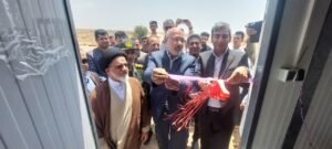 افتتاح پروژه آبرسانی به روستای سمانه شهرستان دهلران