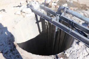 دو حلقه چاه جديد براي تامين نياز آبي در رودان حفر شد