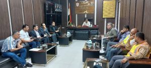 دیدار مدیرعامل شرکت برق استان با مسولان عراقی